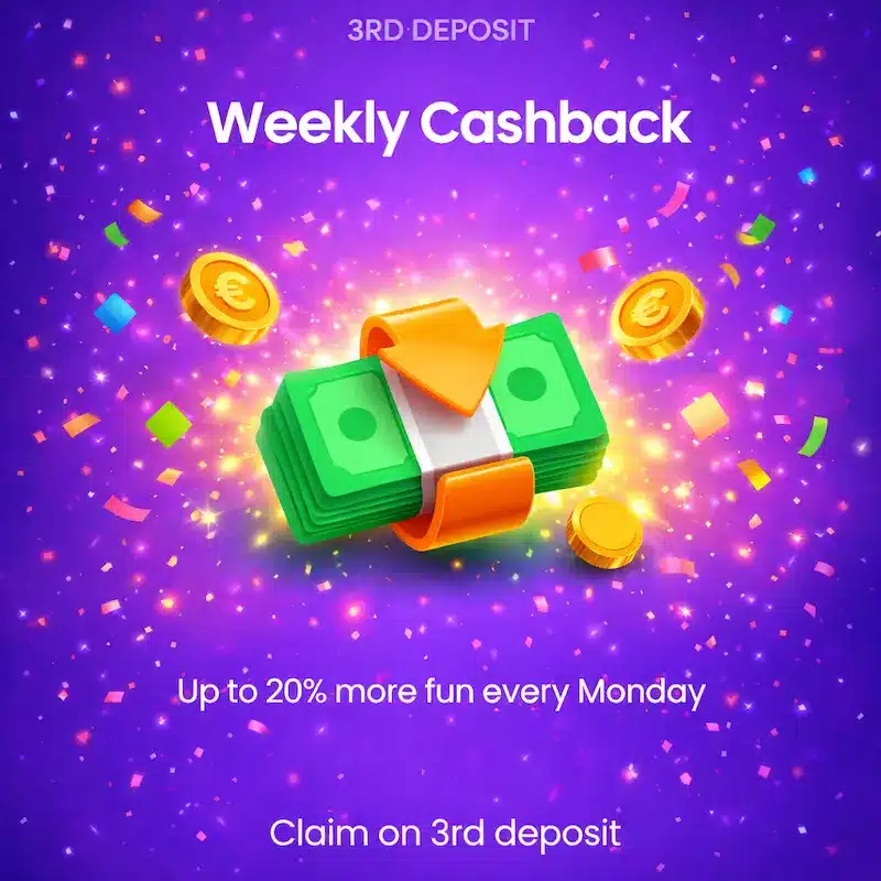Wöchentliches Cashback